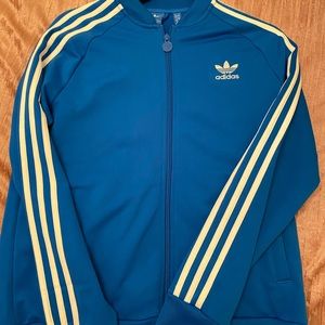 Adidas Originals Zip up Jacket in royal blue